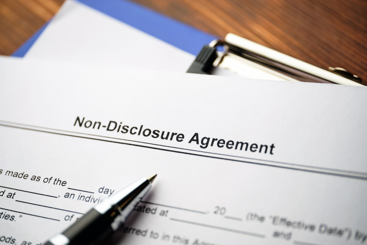 Non disclosure agreement